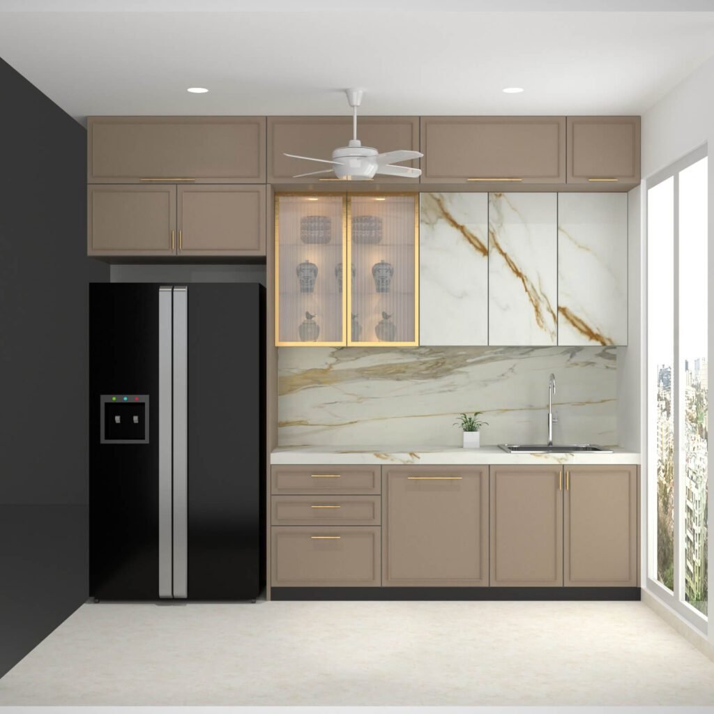 modular kitchen and price