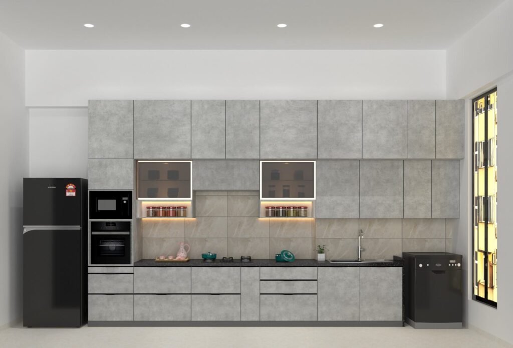 modular kitchen and price