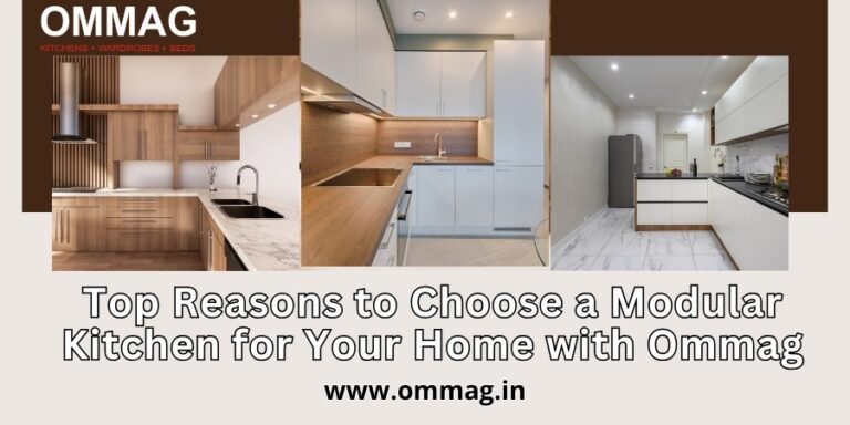 Top Reasons to Choose a Modular Kitchen for Your Home with OMMAG